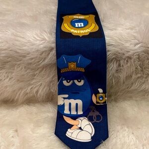 M&M'S Blue Patrol Officer Character Tie